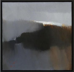 Pintura al óleo abstracta, "Curación"