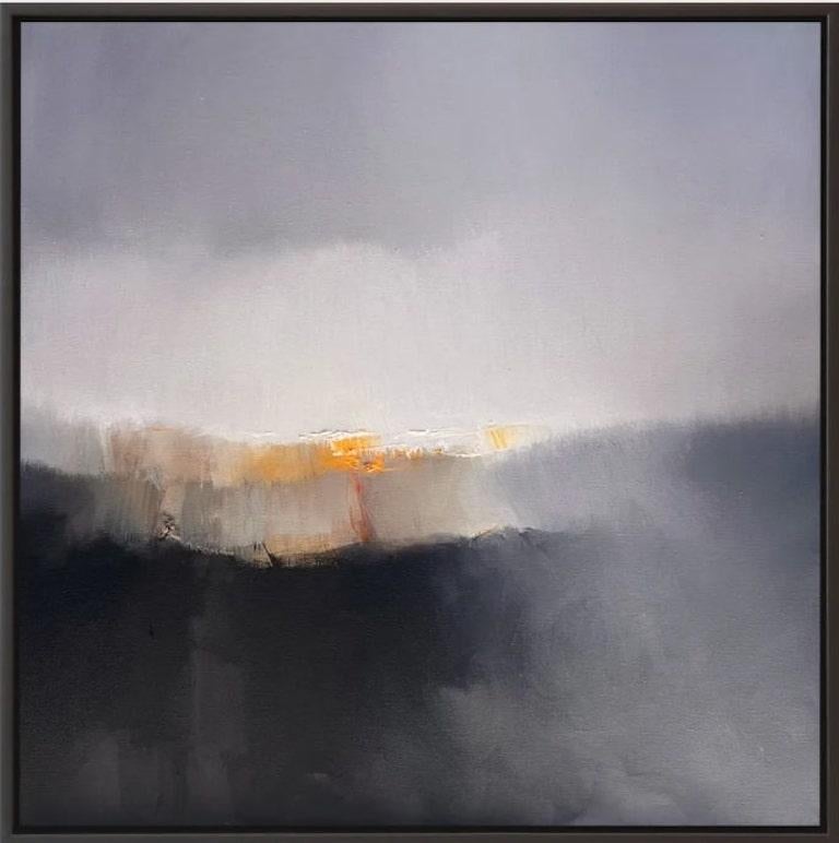 Khalid Alkaaby Abstract Oil Painting, "Inspiration" For Sale at 1stDibs