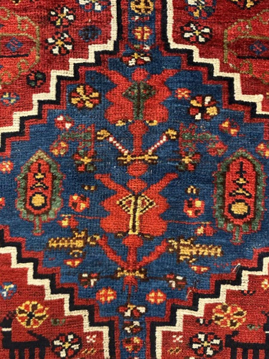 Khamseh Teppich (Wolle) im Angebot