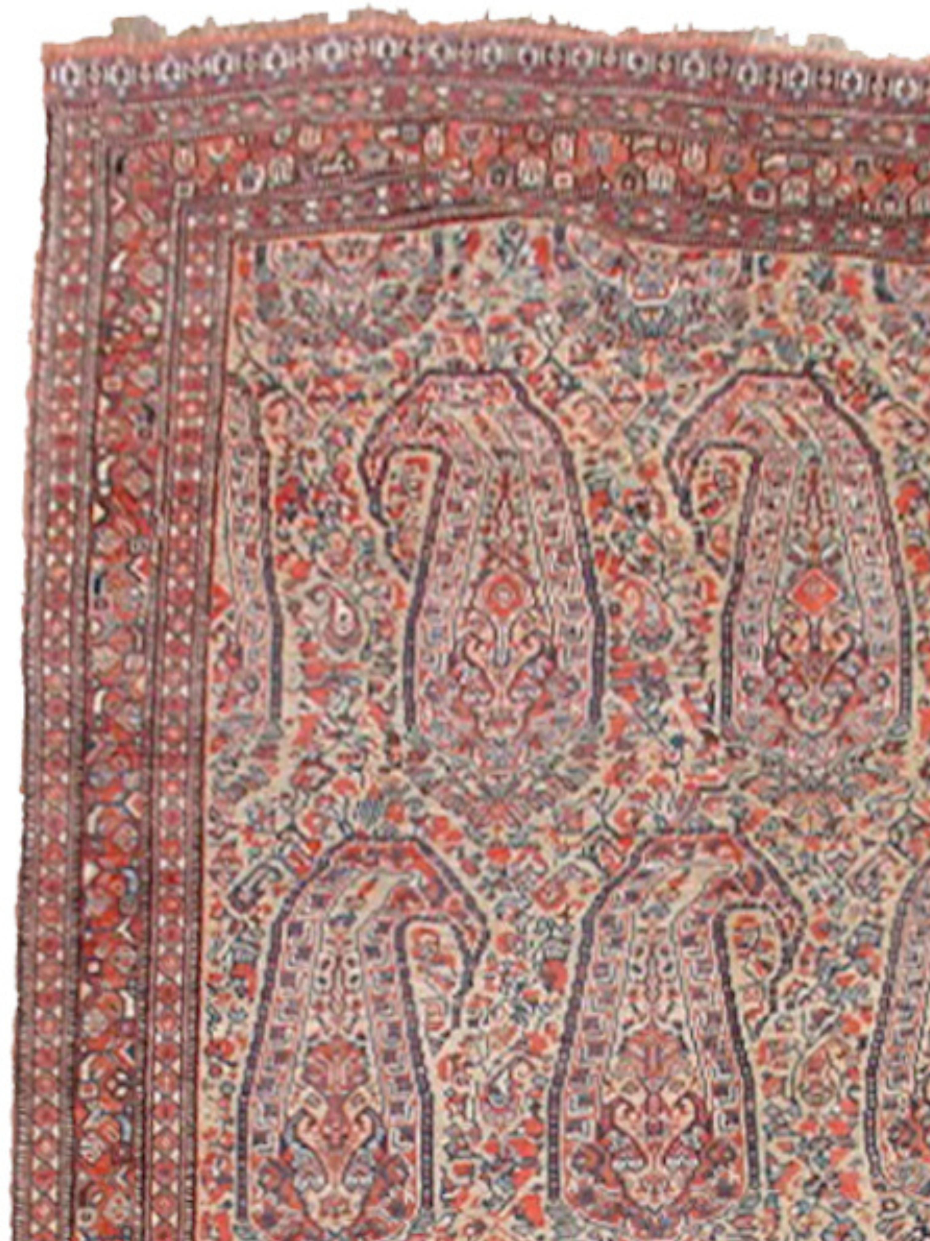 Perse Tapis Khamseh, C.C. 1900 en vente