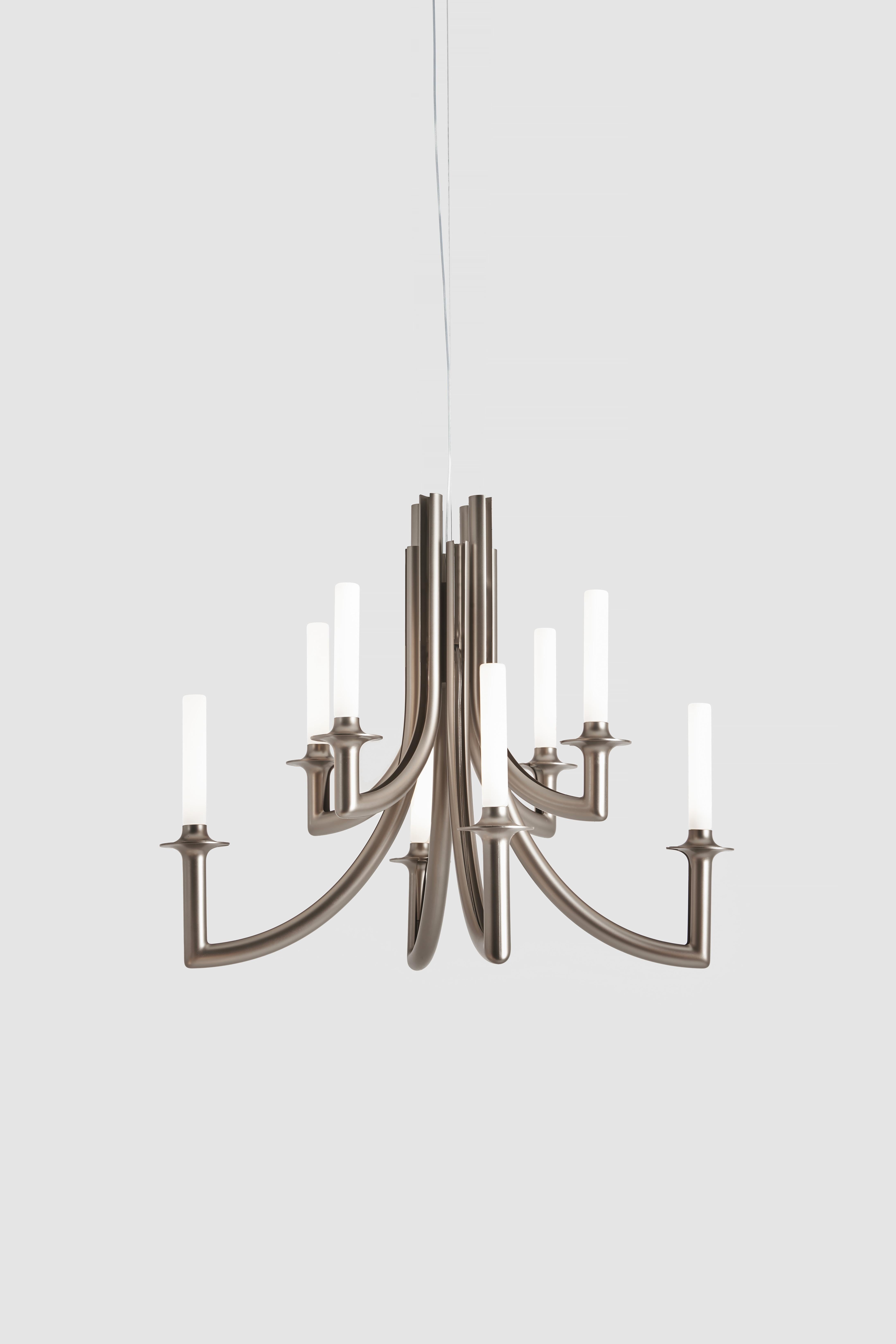 Khan Suspension Lamp in Black by Philippe Starck In New Condition For Sale In Brooklyn, NY