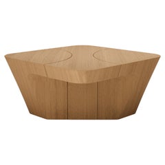 Khanda Low Table in Wood by Pendhapa