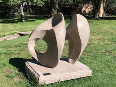 Dance With Wisdom, Khang Pham-New, granito, astratto, scultura, esterno, interno