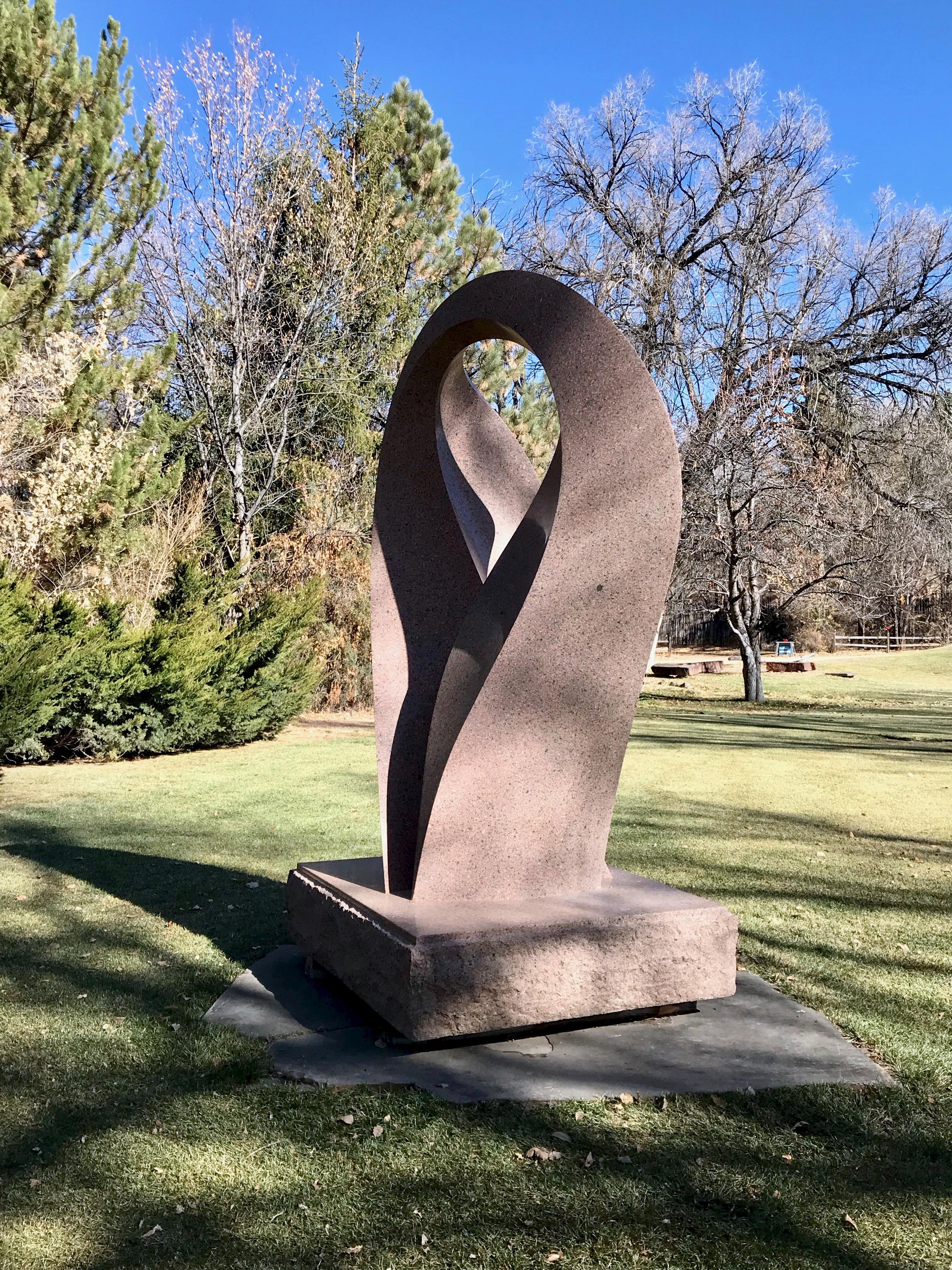 Untitled, by Khang Pham-New, contemporary, abstract, granite sculpture, outdoor  For Sale 13