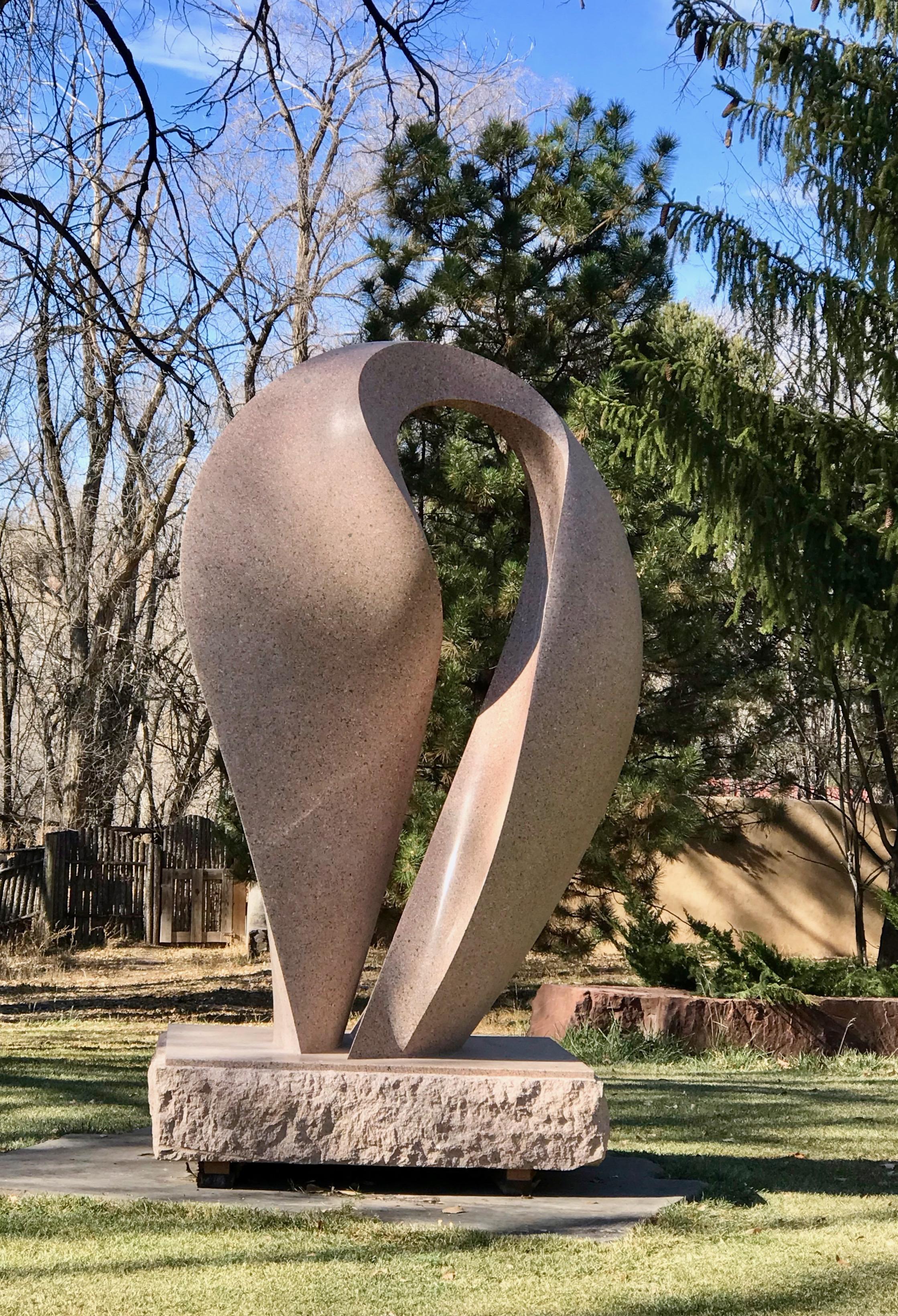 Untitled, by Khang Pham-New, contemporary, abstract, granite sculpture, outdoor  For Sale 14