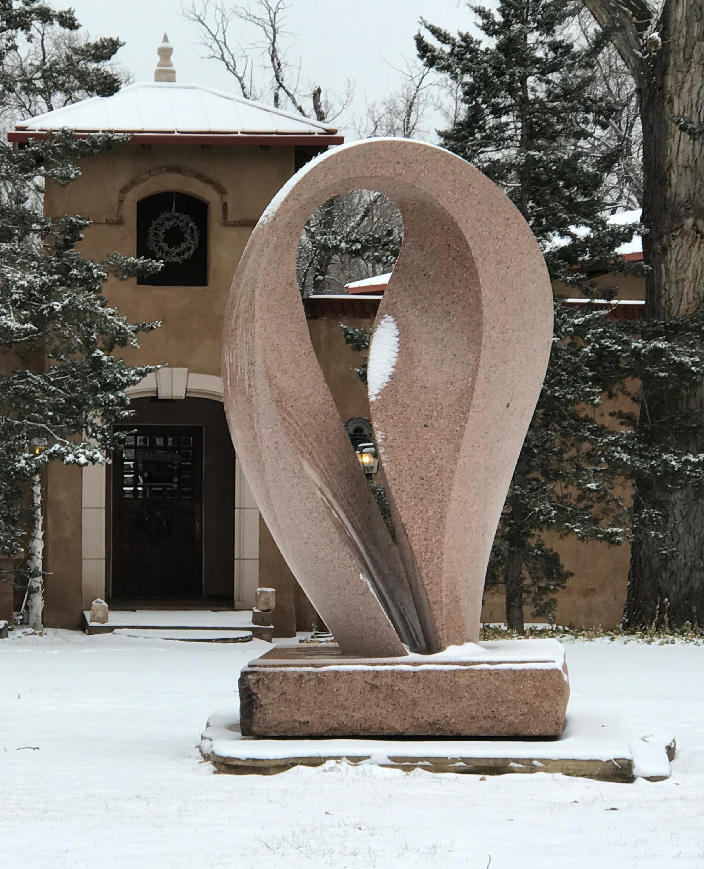 Untitled, by Khang Pham-New, contemporary, abstract, granite sculpture, outdoor  For Sale 5