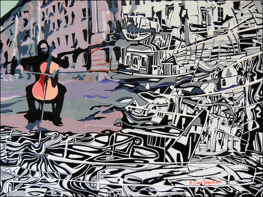 Contemporary Kharkiv… Devastation - Alain Carpentier For Sale