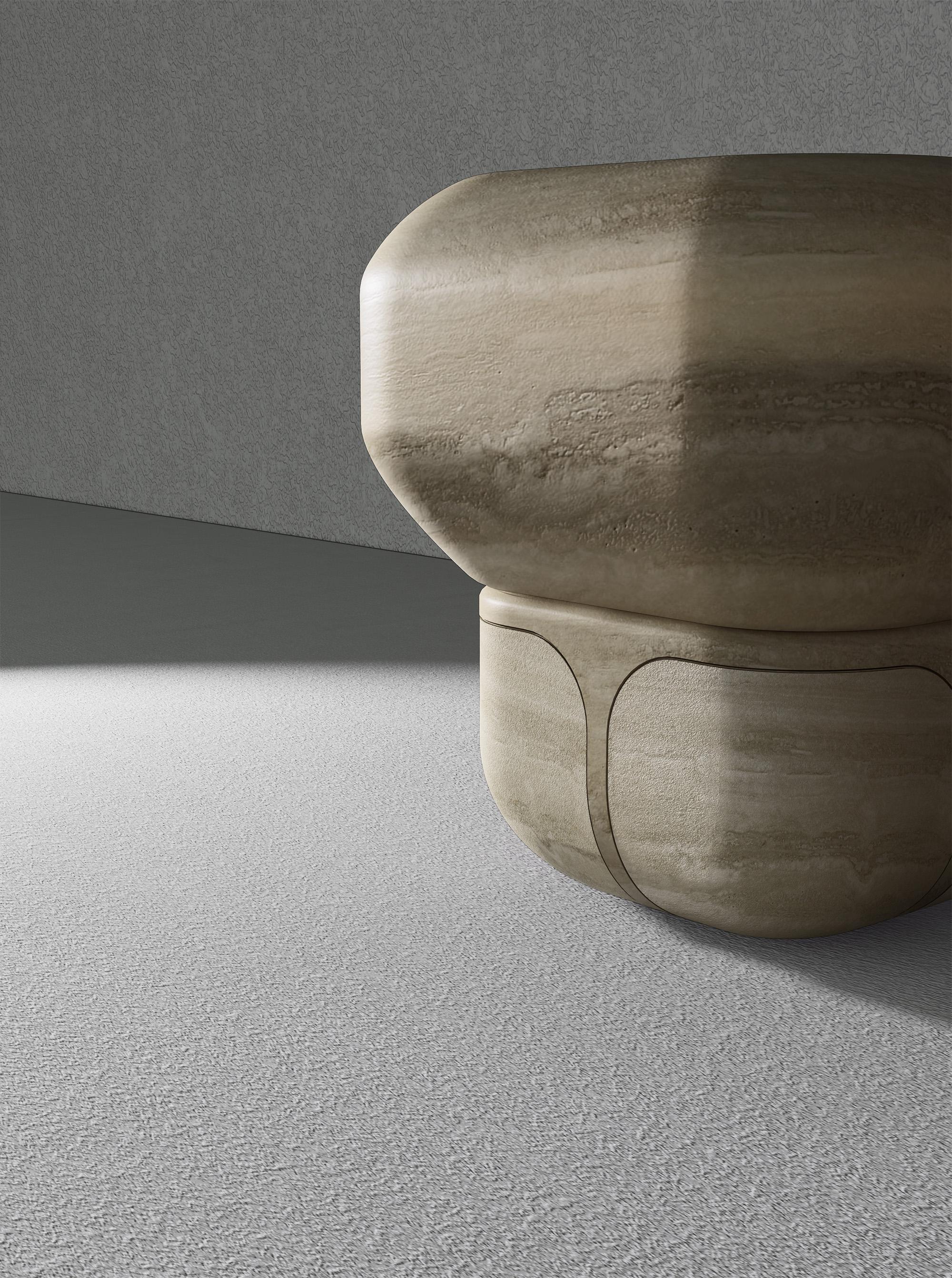Postmoderne Table basse Kheper K02 par Monogramma en vente