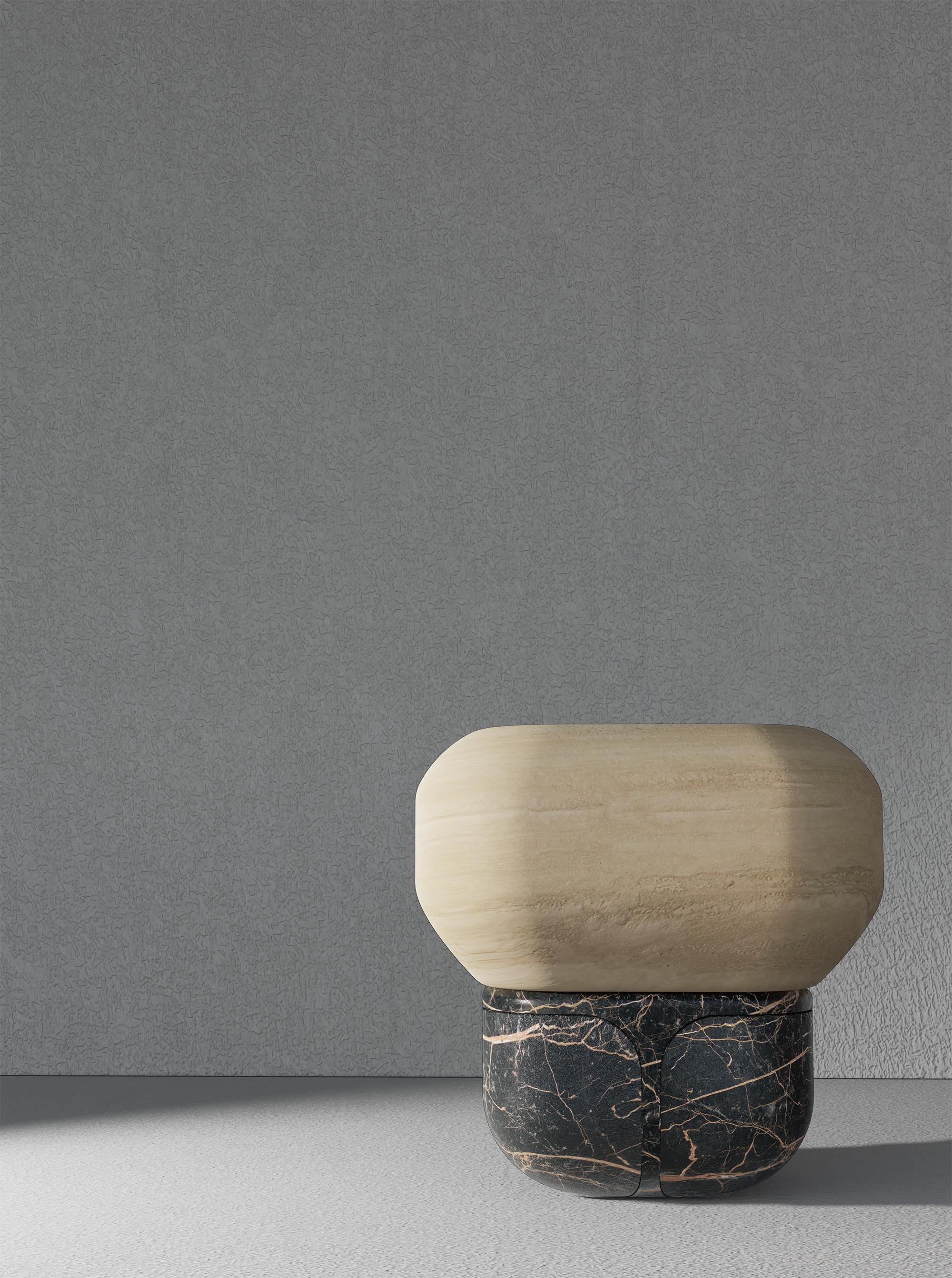 Postmoderne Table basse Kheper K02 Mix par Monogramma en vente