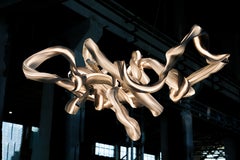 Khipu 10024 Unique Chandelier in PETG by UNICOGGETTO