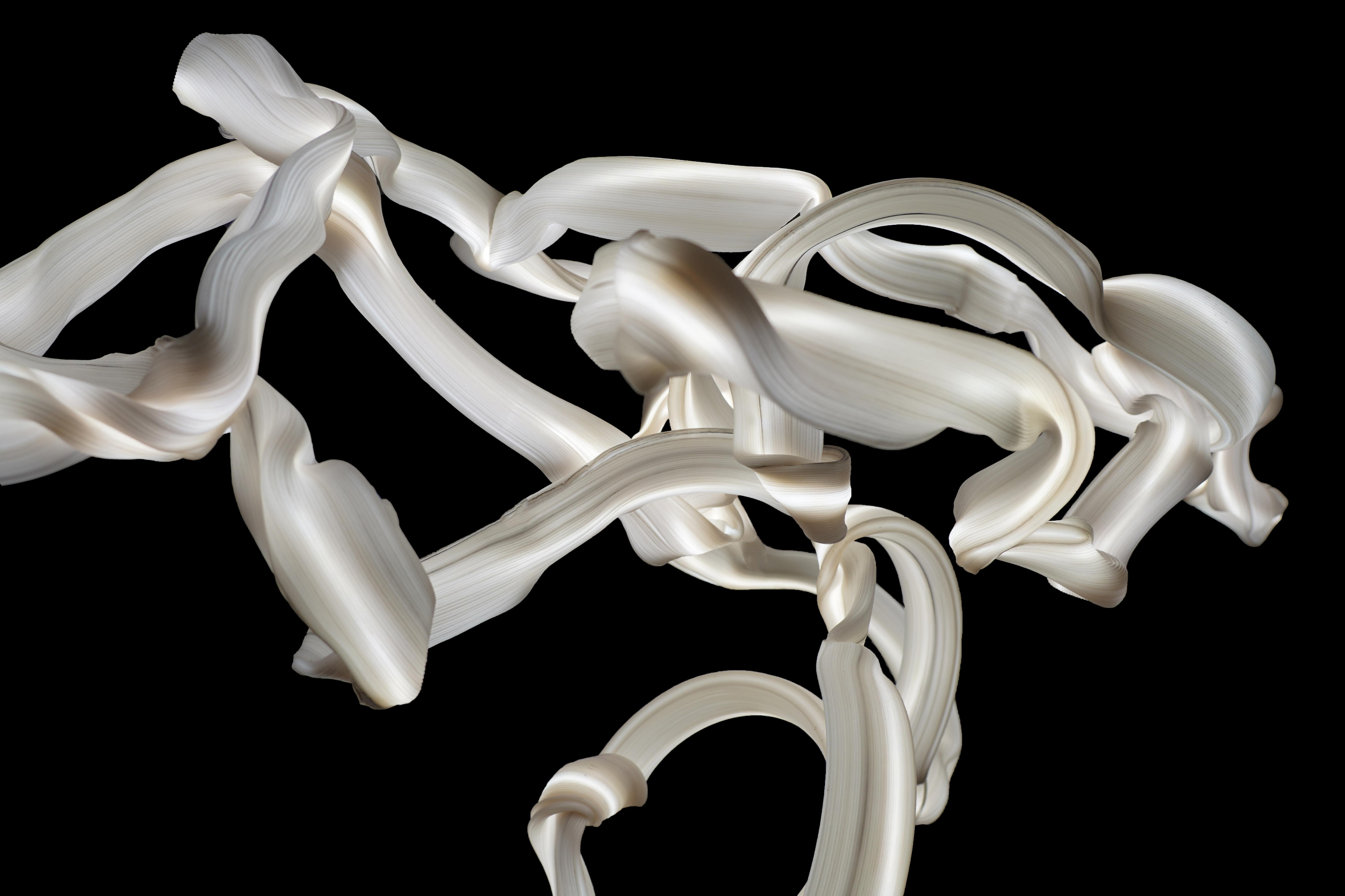 Khipu Chandelier in 3D-Printed PETG, Inspired by Inca Heritage, by Zihan Zhao im Angebot 1