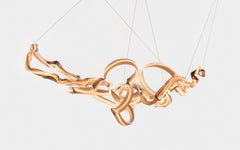 Khipu Chandelier in 3D-Printed PETG, Inspired by Inca Heritage, by Zihan Zhao