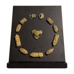 Atuendo de caballo revestido de oro de la dinastía Khitan Liao, Siglos X-XI, China