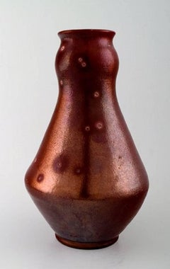 Kähler, Denmark Luster-Glaze Ceramic Vase, Karl Hansen Reistrup