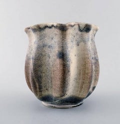 Kähler, Denmark, Glazed Vase, 1940s, Designed by Svend Hammershøi