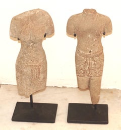Statue de figure féminine khmère:: Cambodge:: contemporain