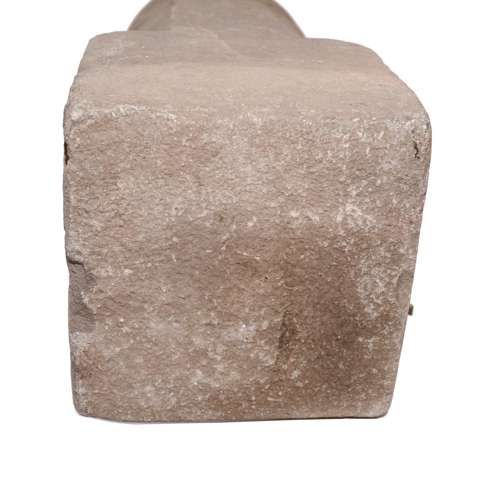 Khmer Mukhalinga Sculpture, Sandstone, Pre-Angkor Period For Sale 5
