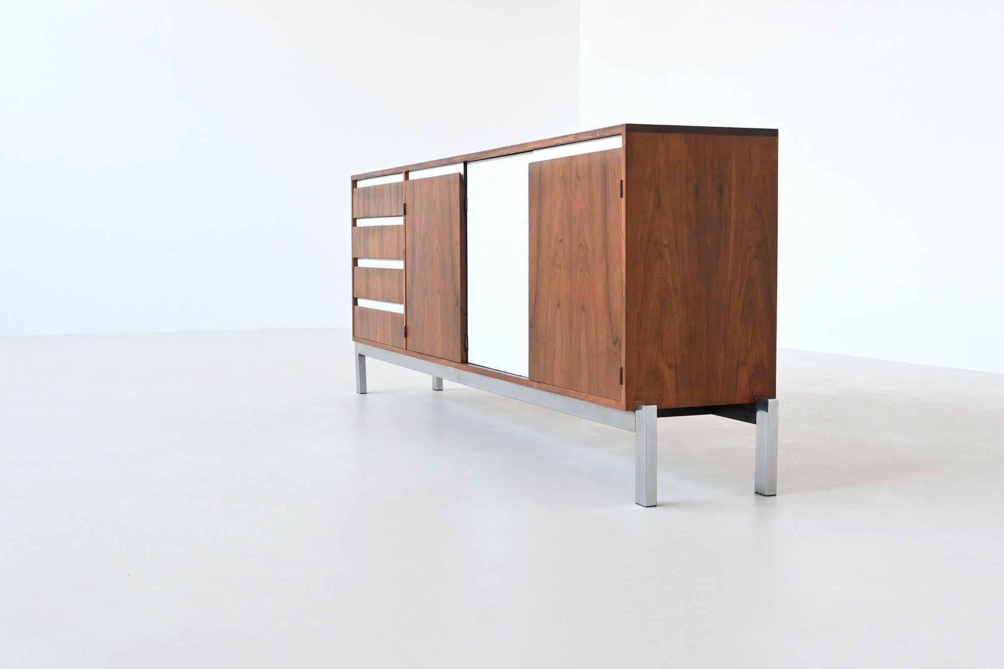 Dutch Kho Liang Ie and Wim Crouwel large sideboard Fristho The Netherlands 1957