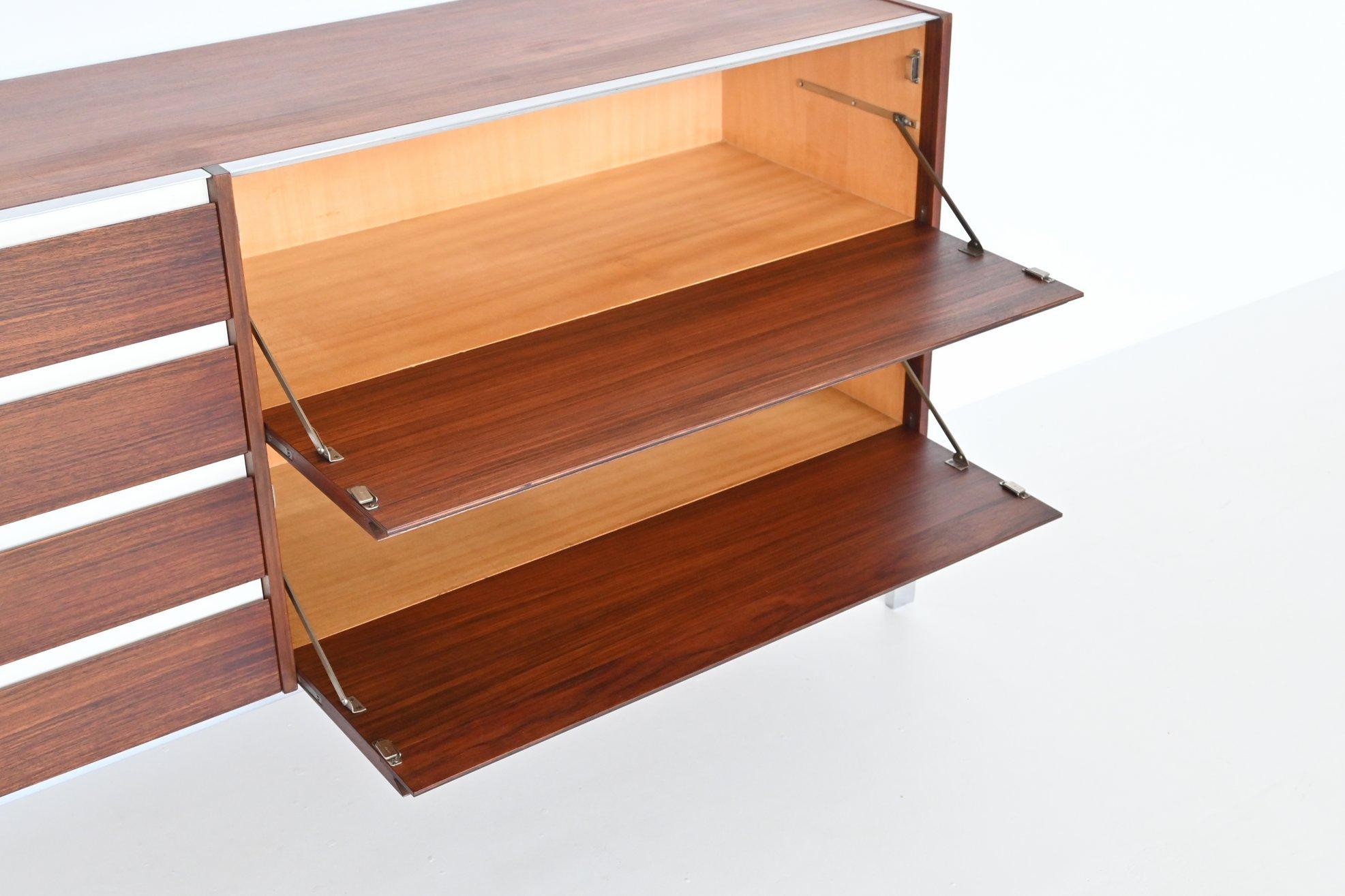 Mid-20th Century Kho Liang Ie and Wim Crouwel Sideboard Fristho The Netherlands 1957