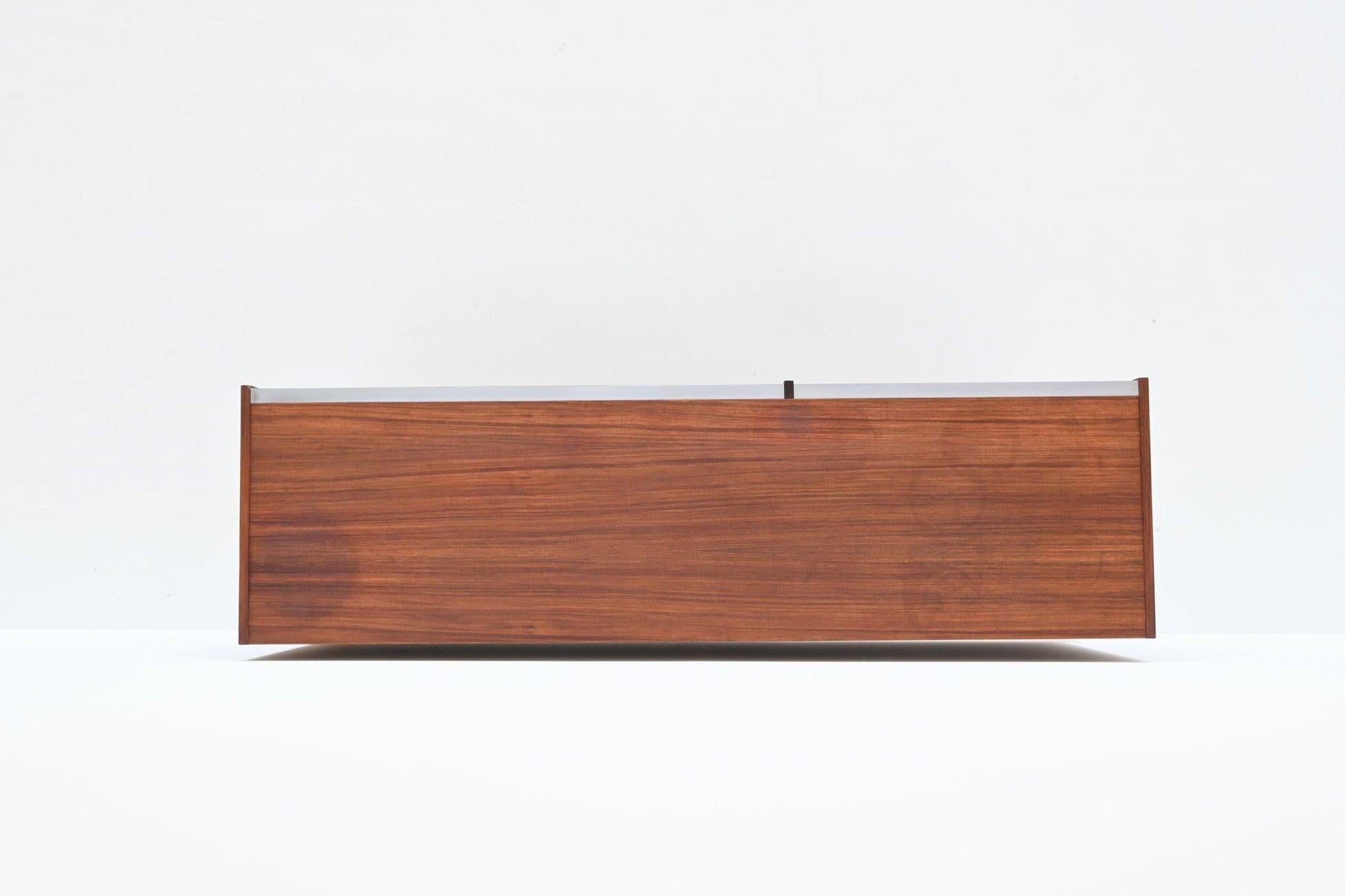 Kho Liang Ie and Wim Crouwel sideboard in teak Fristho The Netherlands 1957 For Sale 11
