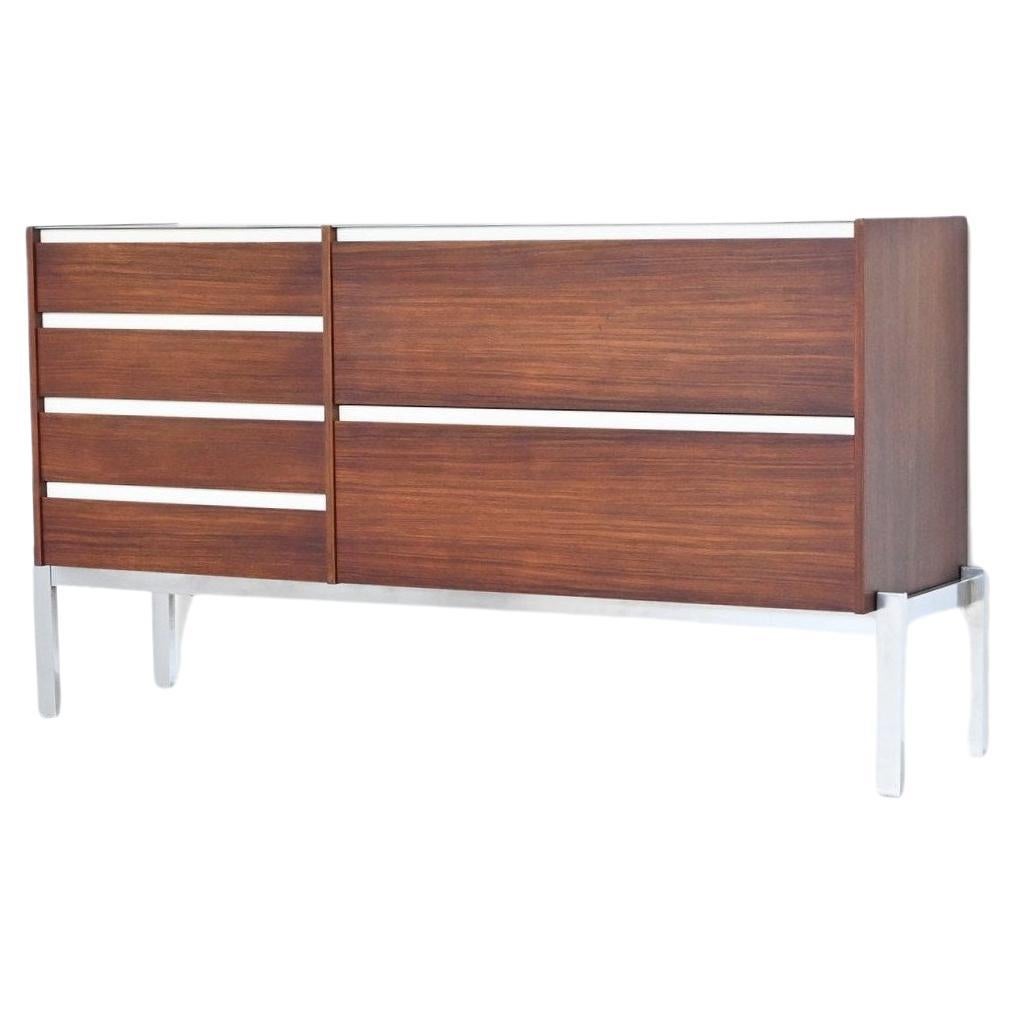 Kho Liang Ie and Wim Crouwel sideboard in teak Fristho The Netherlands 1957 For Sale
