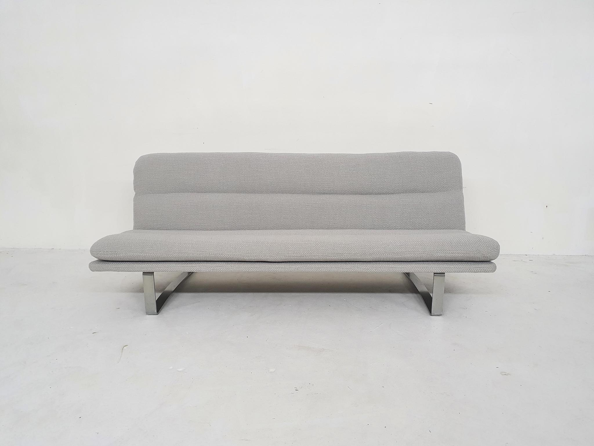 Mid-Century Modern Kho Liang Ie for Artifort C683 sofa, The Netherlands 1968 For Sale