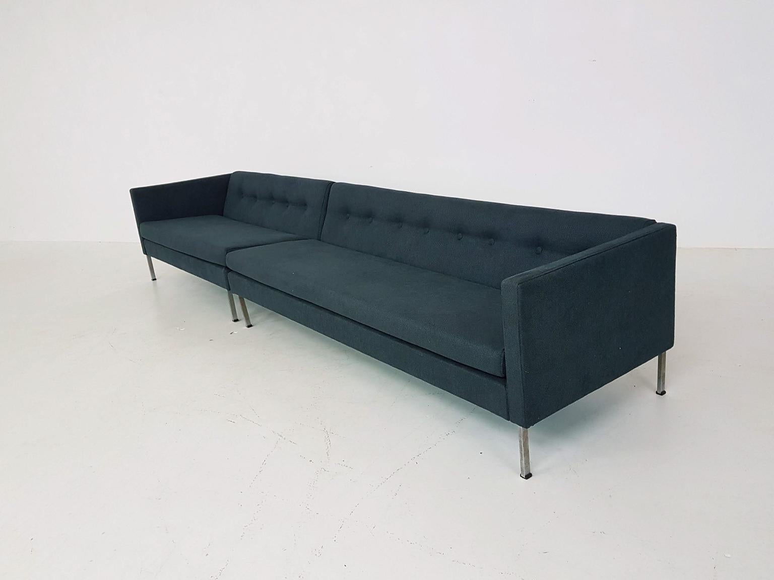 Kho Liang Ie for Artifort Model 680-686 Sofa with Corner Table, Dutch Modern 60s 1