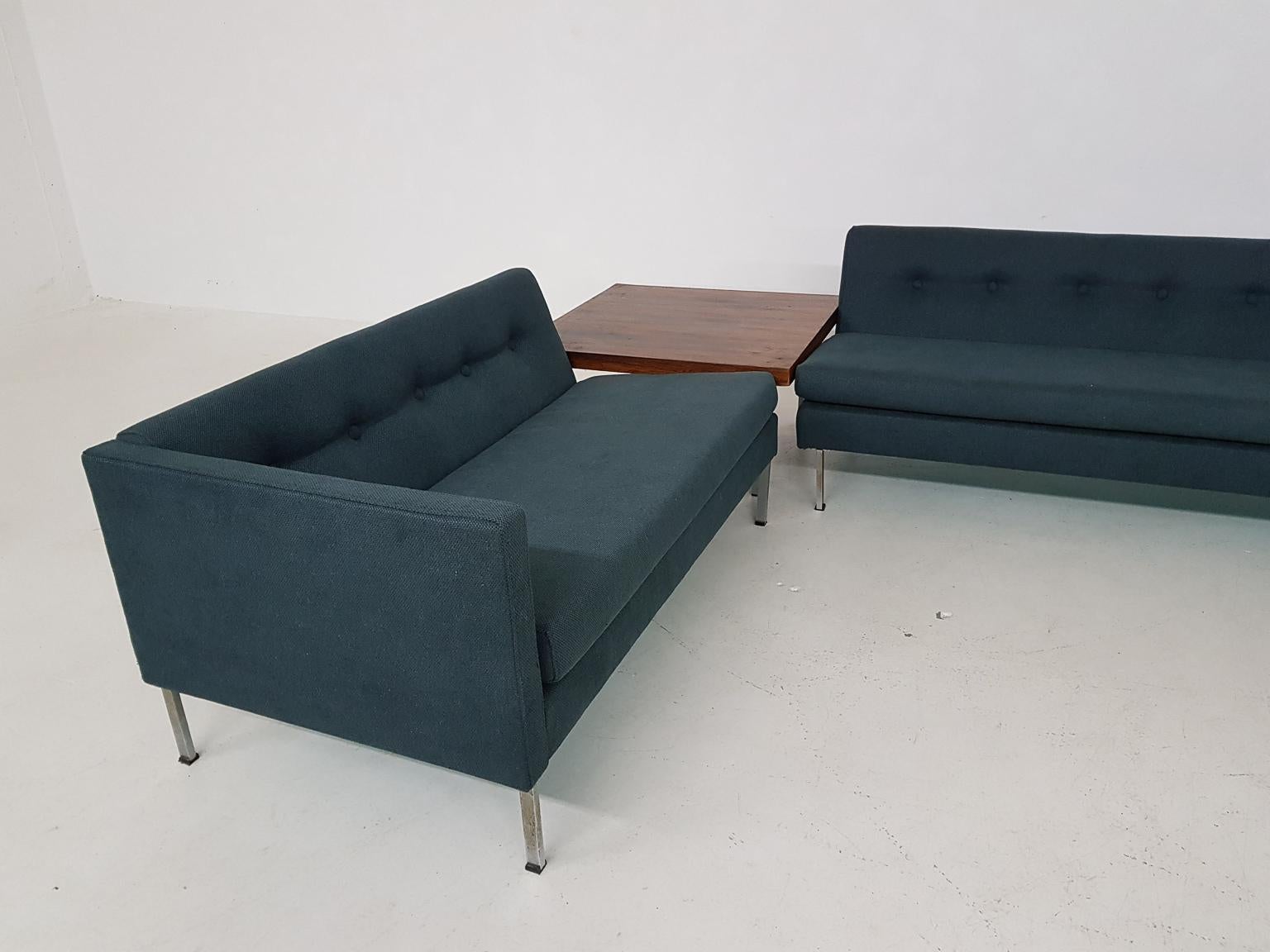 Mid-Century Modern Kho Liang Ie for Artifort Model 680-686 Sofa with Corner Table, Dutch Modern 60s