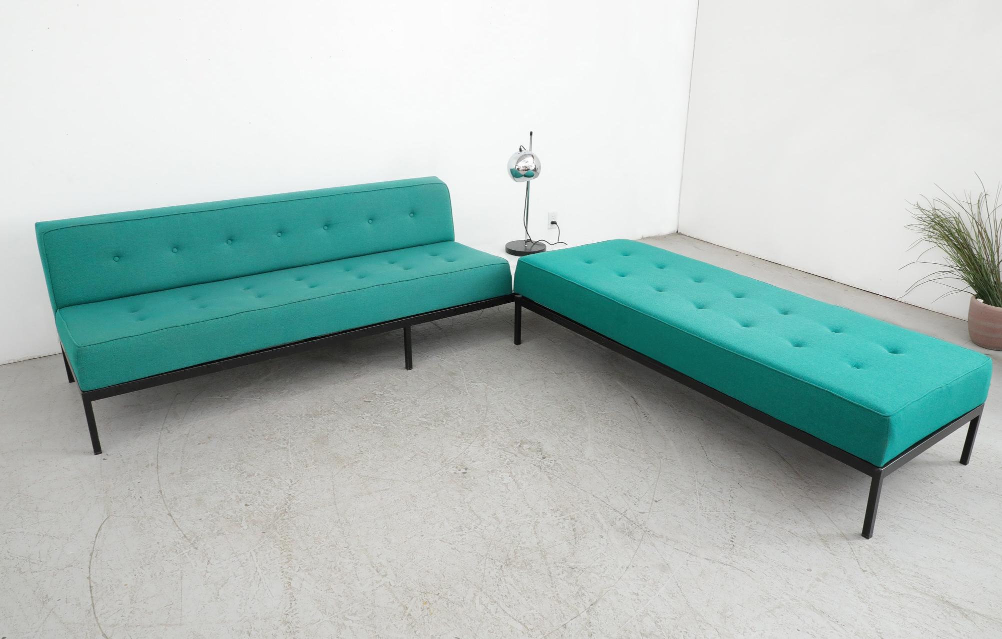 Mid-Century Modern Kho Liang Ie Model 070 Corner Sofa Set with Marble Side Table for Artifort, 1960 For Sale