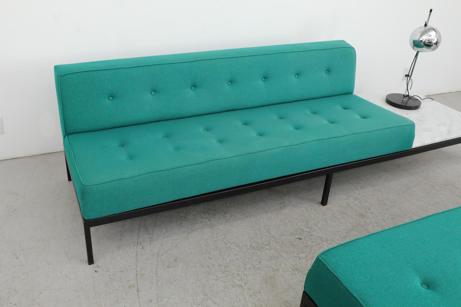 Mid-20th Century Kho Liang Ie Model 070 Corner Sofa Set with Marble Side Table for Artifort, 1960 For Sale
