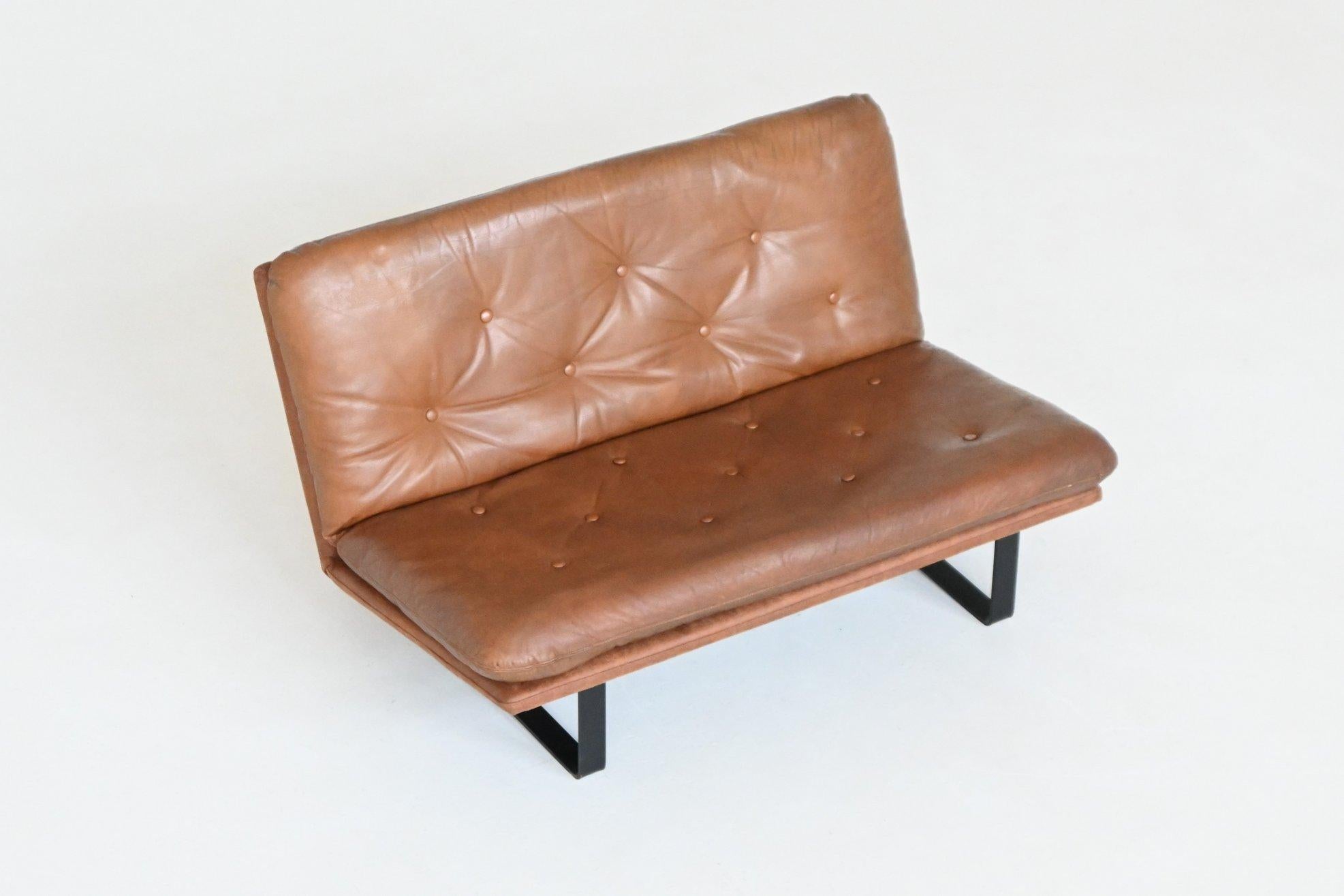 Canapé deux places Kho Liang Ie modèle C683 Artifort Pays-Bas 1968 en vente 6