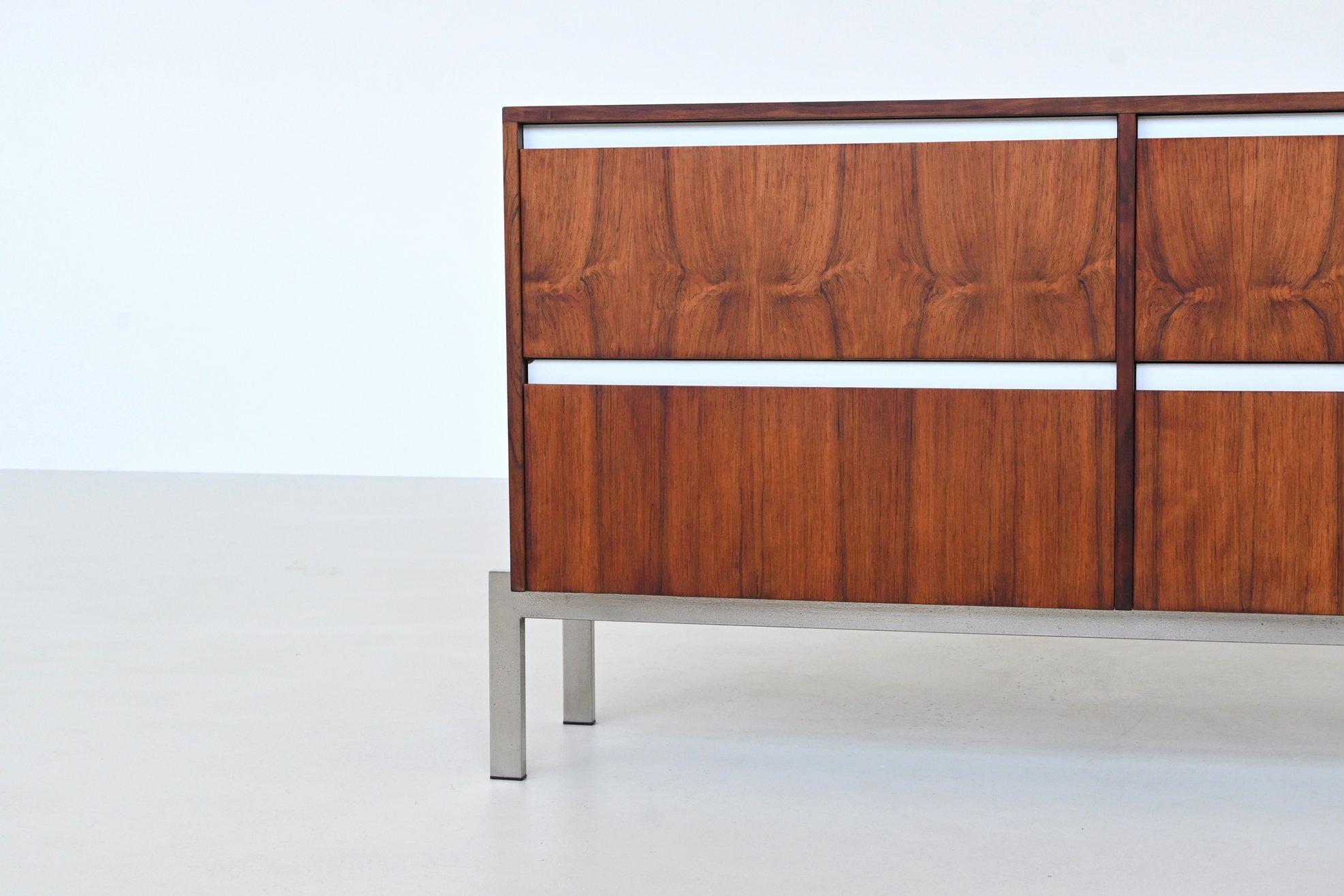 Kho Liang Ie sideboard in rosewood Fristho The Netherlands 1957 For Sale 1