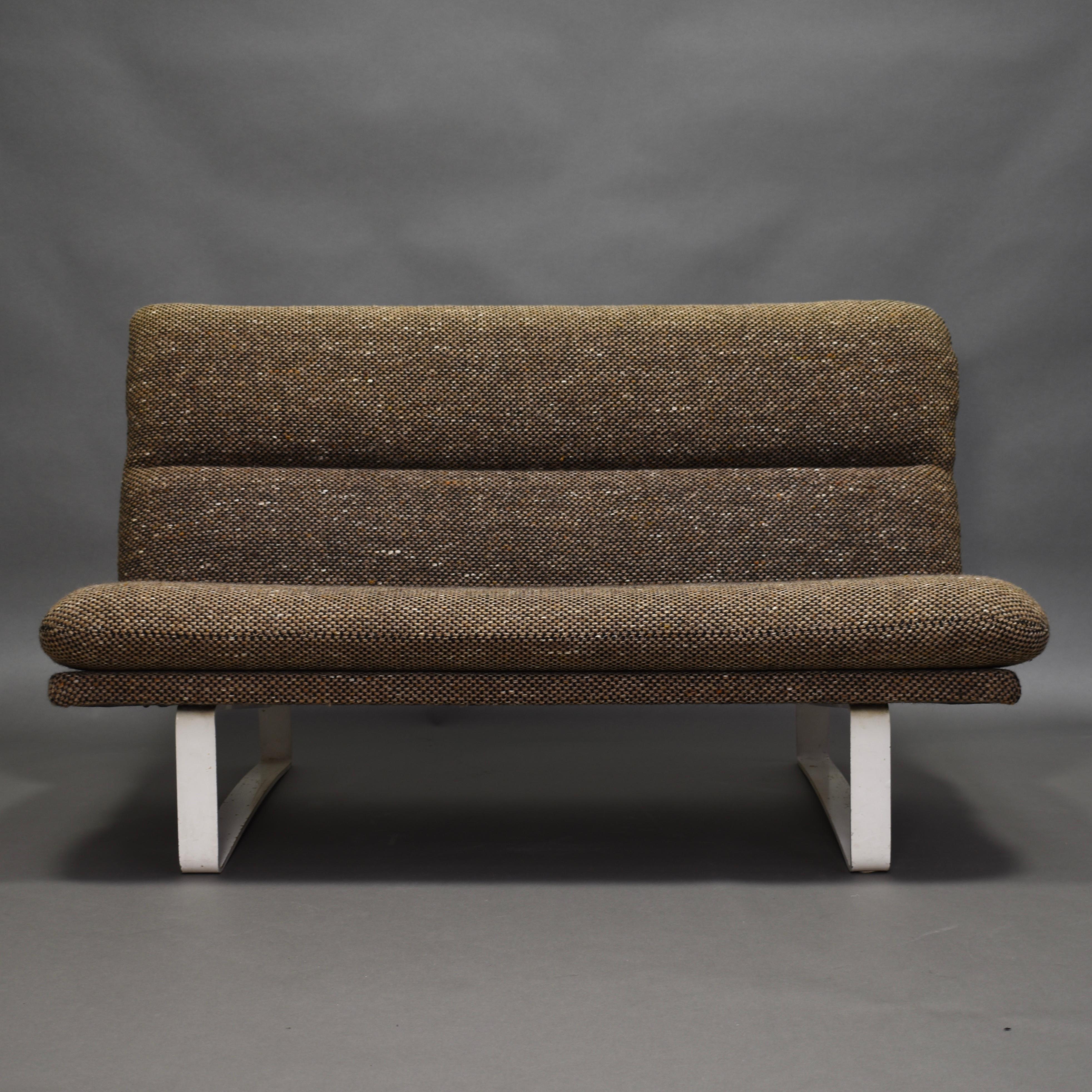 Mid-Century Modern Kho Liang Ie Two-Seat Sofa for Artifort, Netherlands, circa 1968