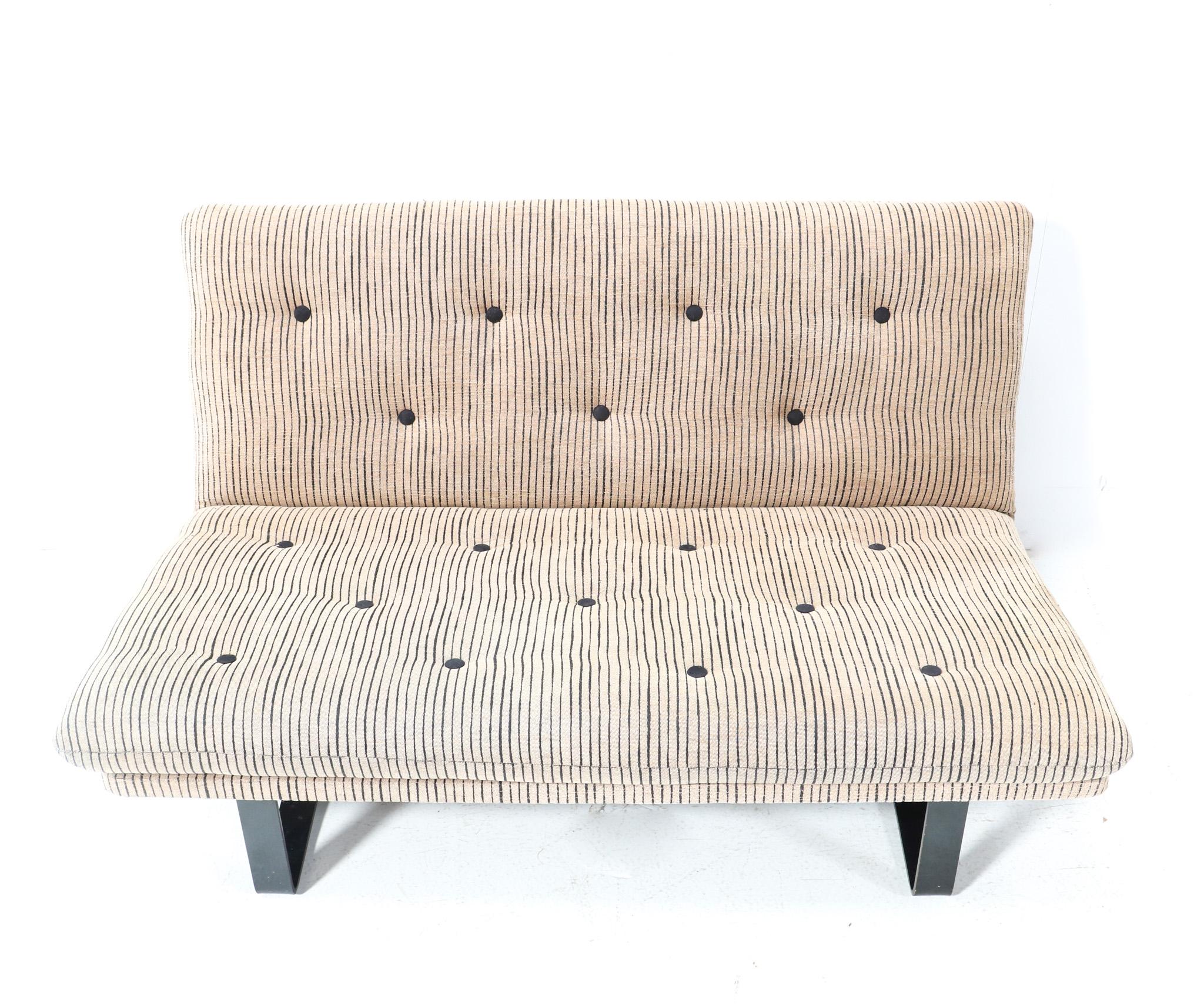  Kho Liang Le für Artifort Mid-Century Modern C683 Zweisitzer-Sofa mit zwei Sitzen, 1968 (Moderne der Mitte des Jahrhunderts) im Angebot