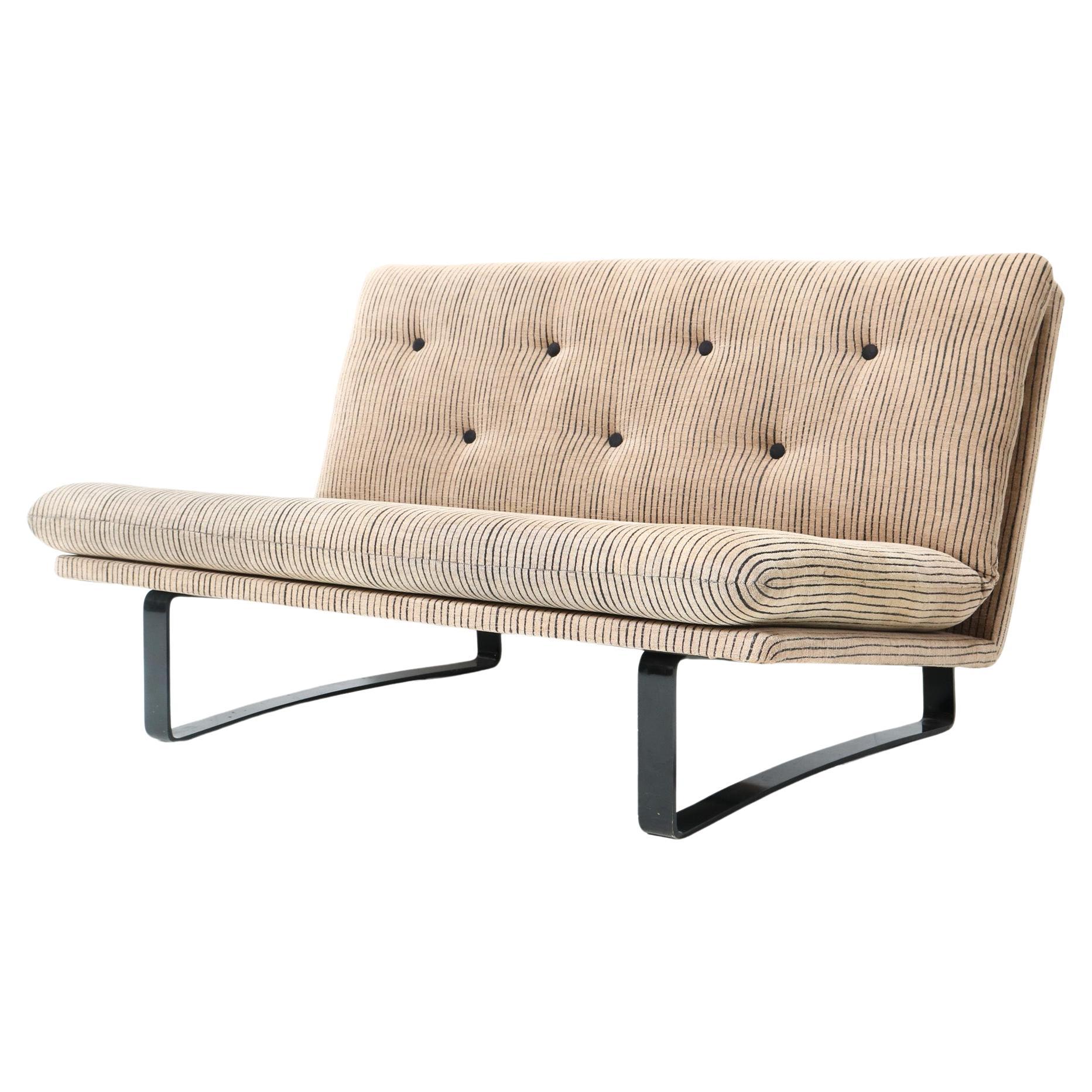  Kho Liang Le für Artifort Mid-Century Modern C683 Zweisitzer-Sofa mit zwei Sitzen, 1968