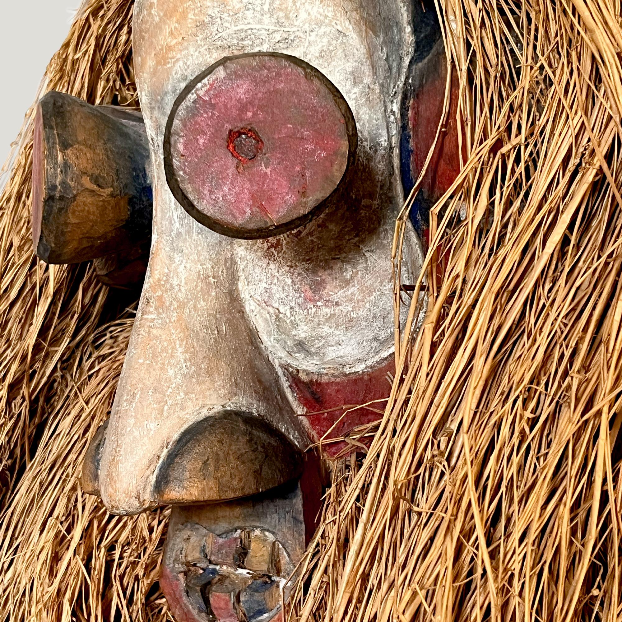 Congolese Kholuka Yaka Mask, DR Congo For Sale
