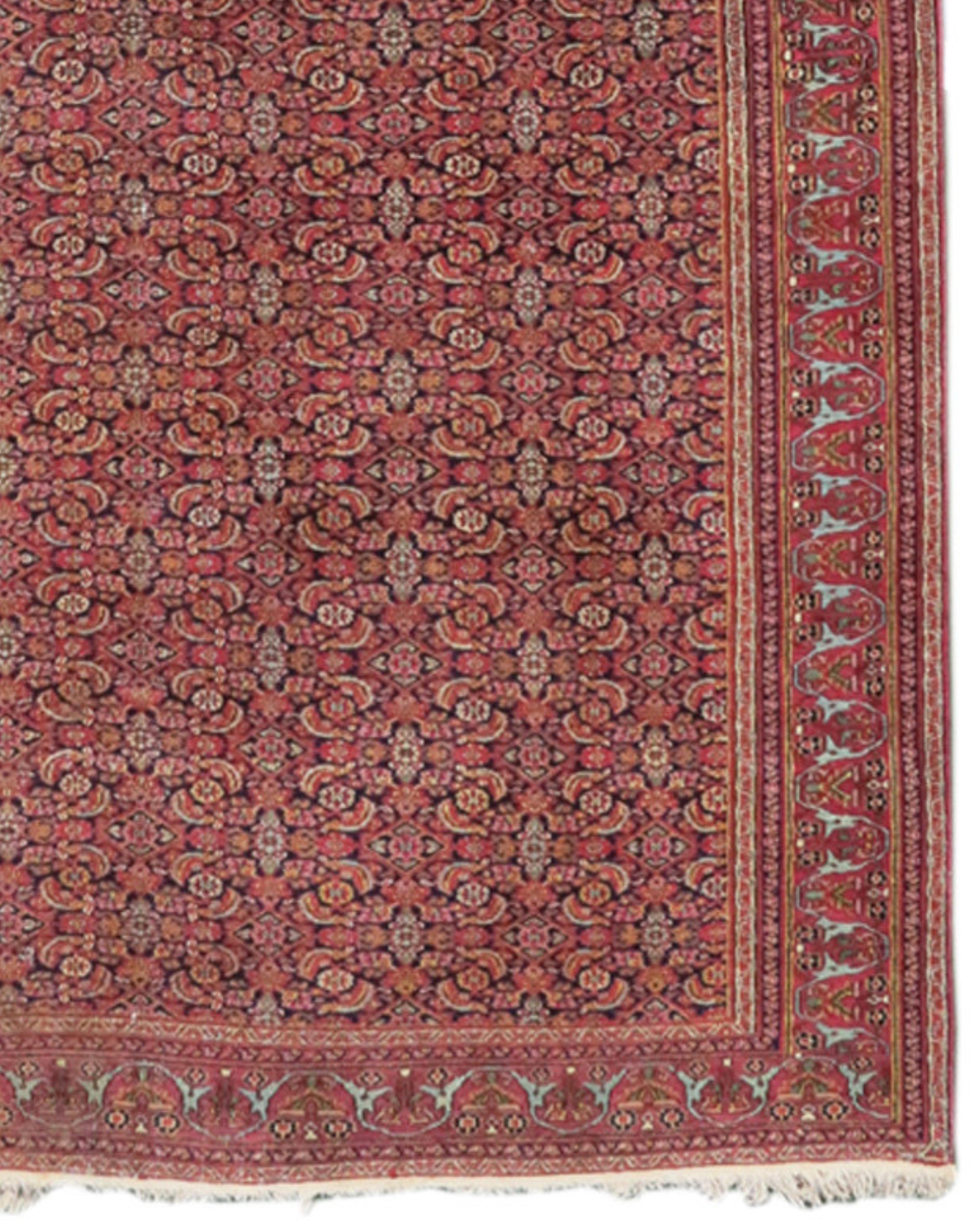 Khorassan Gallery Carpet, Late 19th century In Excellent Condition For Sale In San Francisco, CA