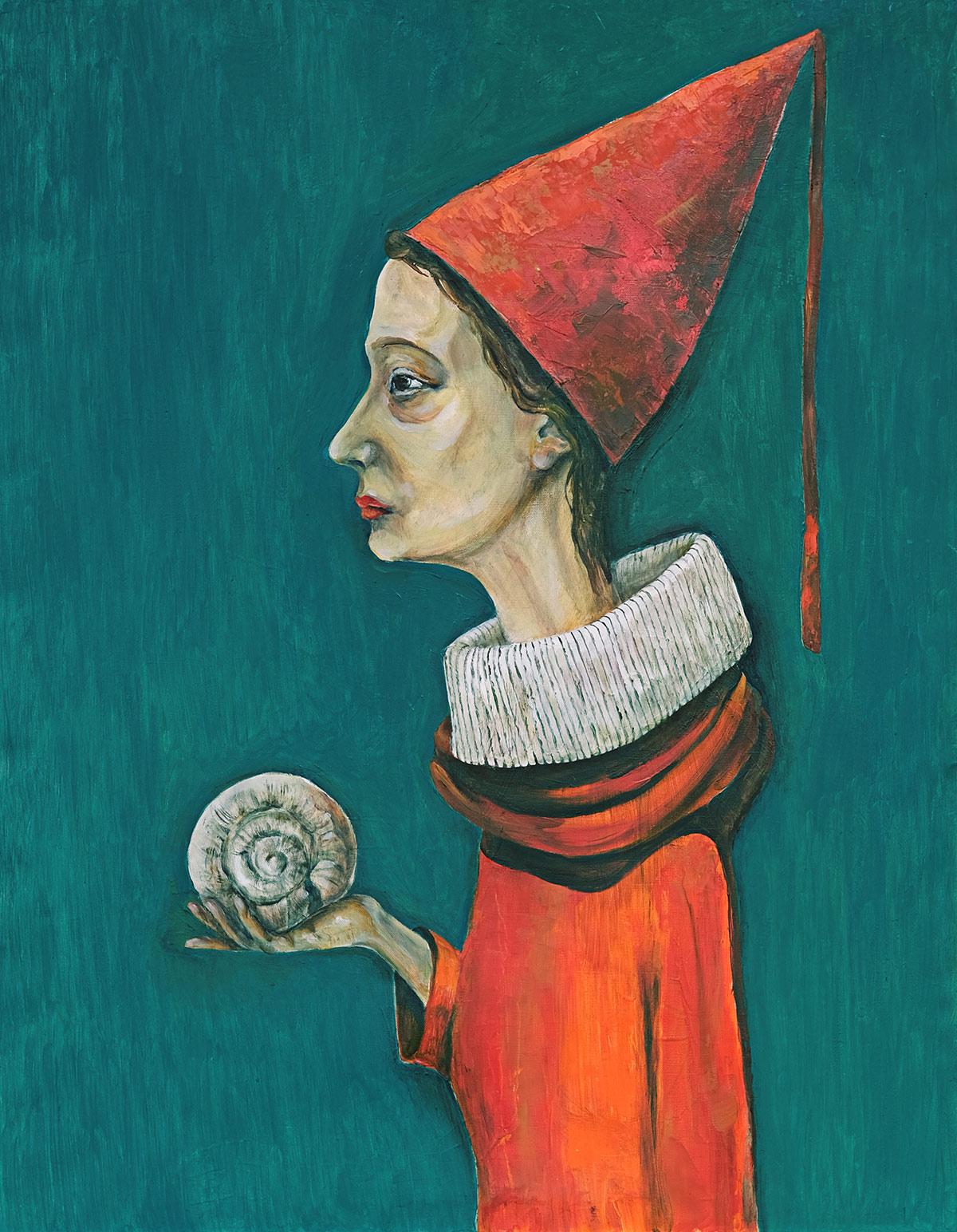 "CAVALIERIA" Pittura a olio 27,5" x 21,5" pollici di Khoren Keshishyan
