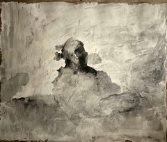 "LINDA" Abstract Painting 20" x 25.5" inch by Khoren Keshishyan