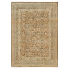 Khotan-Teppich im Khotan-Design mit geometrischem All-Over-Muster von Keivan Woven Arts