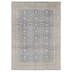 Tapis Khotan avec motif de grenades sur toute la surface par Keivan Woven Arts 