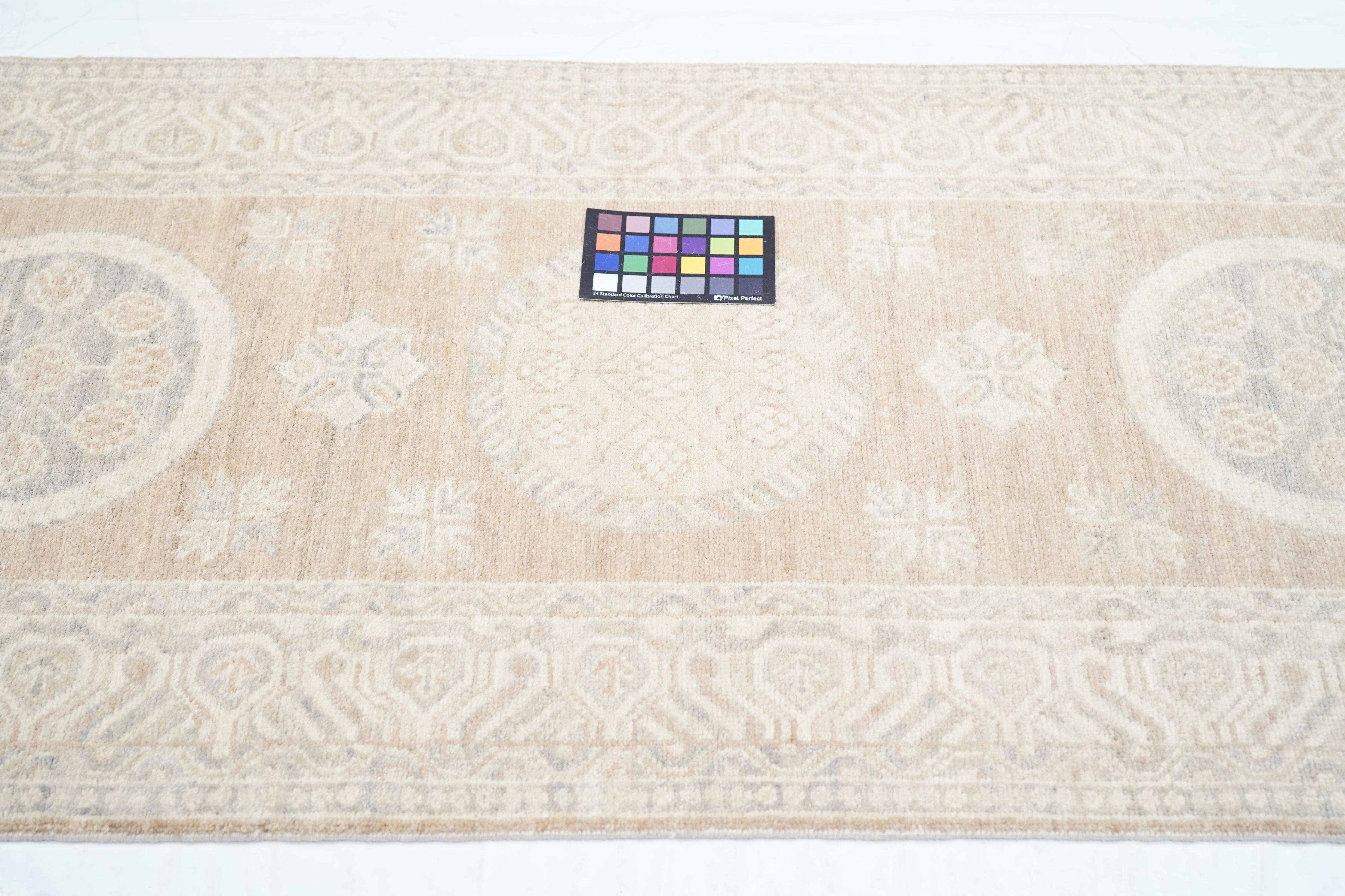 Wool Khotan Rug 2'6'' x 6'3'' For Sale