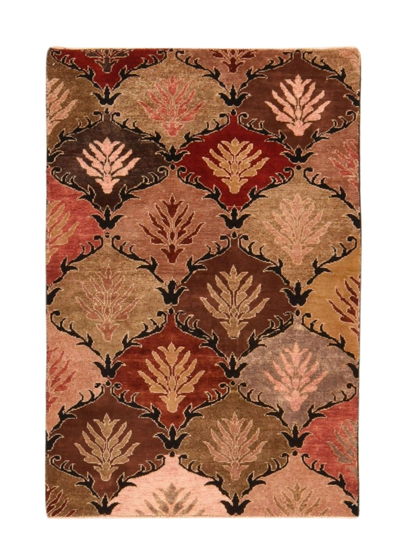 Persiano Tappeto Khotan 3'4'' x 4'11'' in vendita
