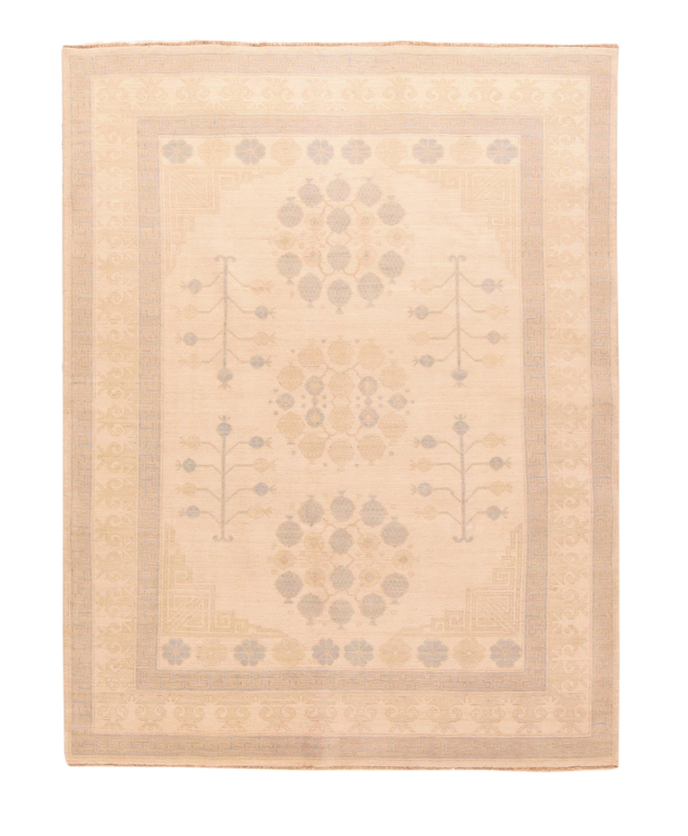 Persian Khotan Rug 5'6'' x 7'9'' For Sale