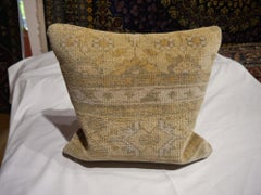 Khotan Samarkand Decorative Hand Knotted Rug Pillow Cover