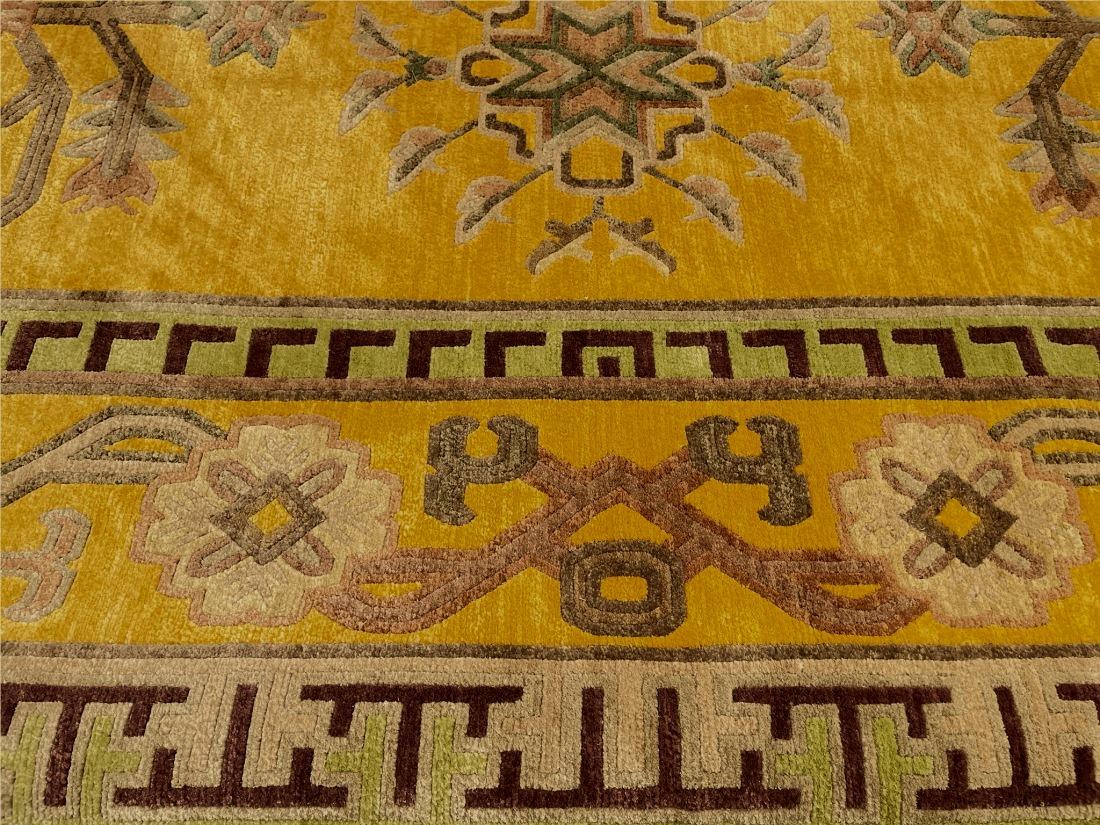 Contemporary Khotan Samarkand Superior Luxury Rug in Silk by Djoharian Design For Sale