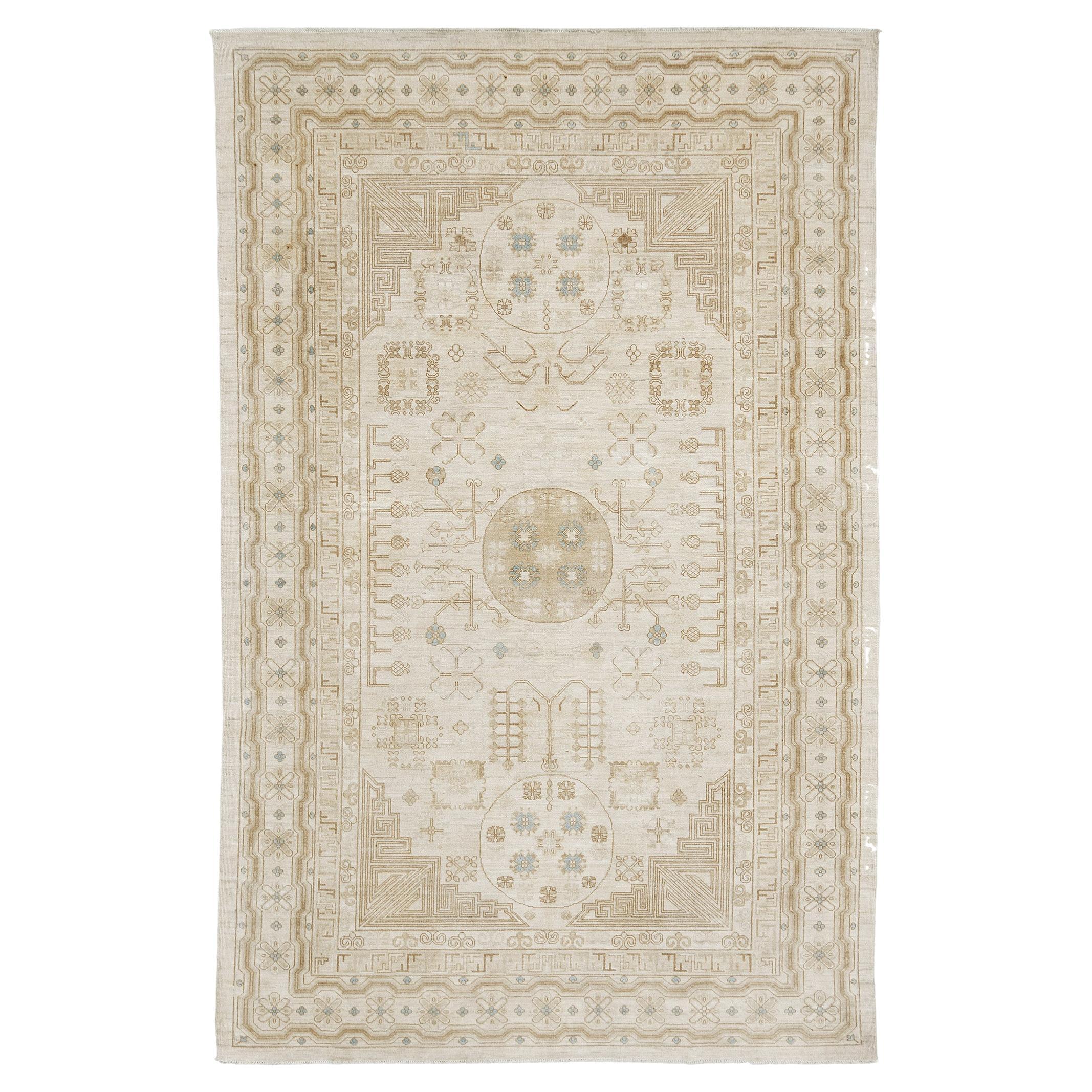 Khotan Style Revival Rug D5431 For Sale