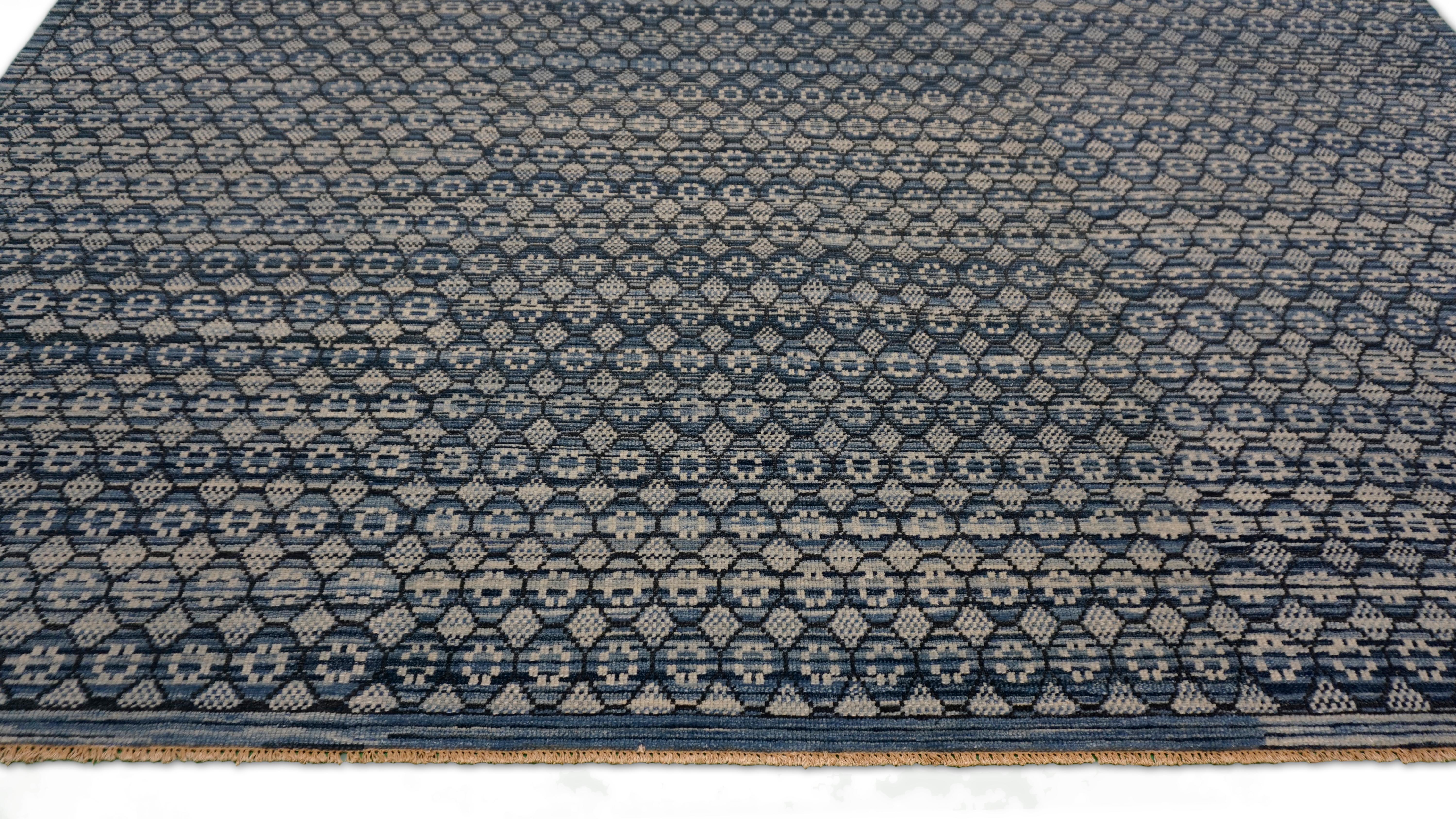 Moderne Khoton Mosaic – 9' x 11'9