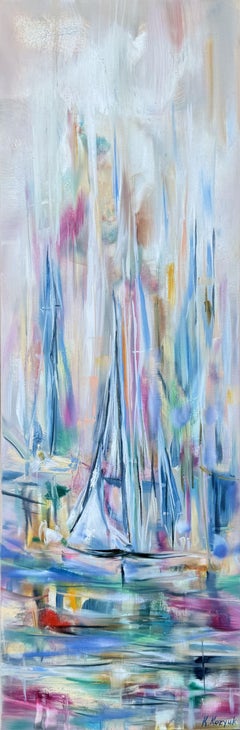 «Dream Boat 5», pintura, óleo sobre lienzo