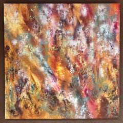 „Herbstwirbel“, Gemälde, Öl auf Leinwand